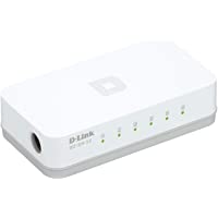 D-Link GO-SW-5E - Switch de red con 5 puertos 10-100 Mps- color blanco